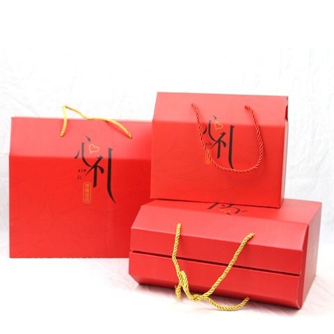 端午粽子禮品包裝盒特產大禮包干果零食禮盒包裝現貨包郵定制套盒