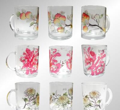 個(gè)性化定制 可來(lái)圖定制玻璃杯 工藝擺件創(chuàng)意禮品創(chuàng)意家居玻璃杯