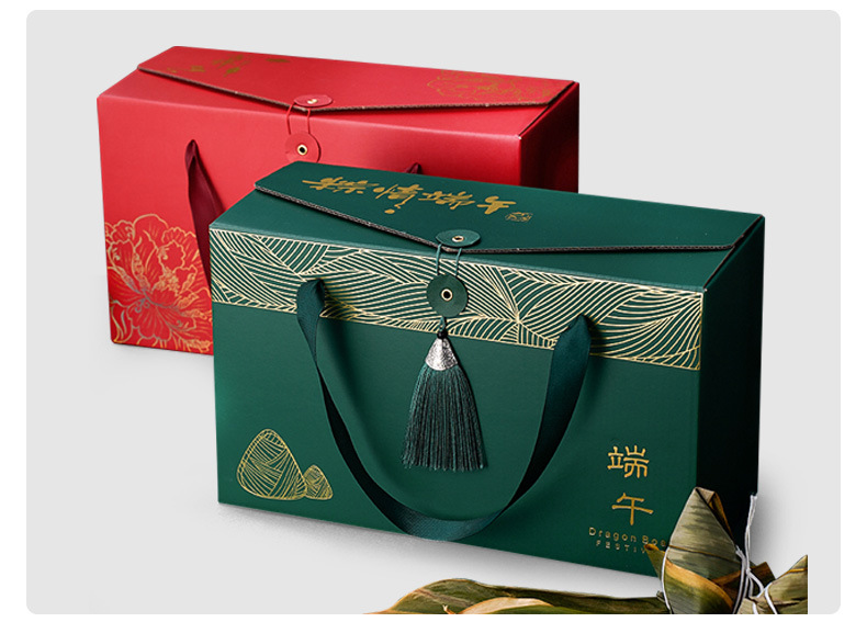 高檔中國(guó)風(fēng)粽子包裝禮盒 傳承文化，彰顯個(gè)性